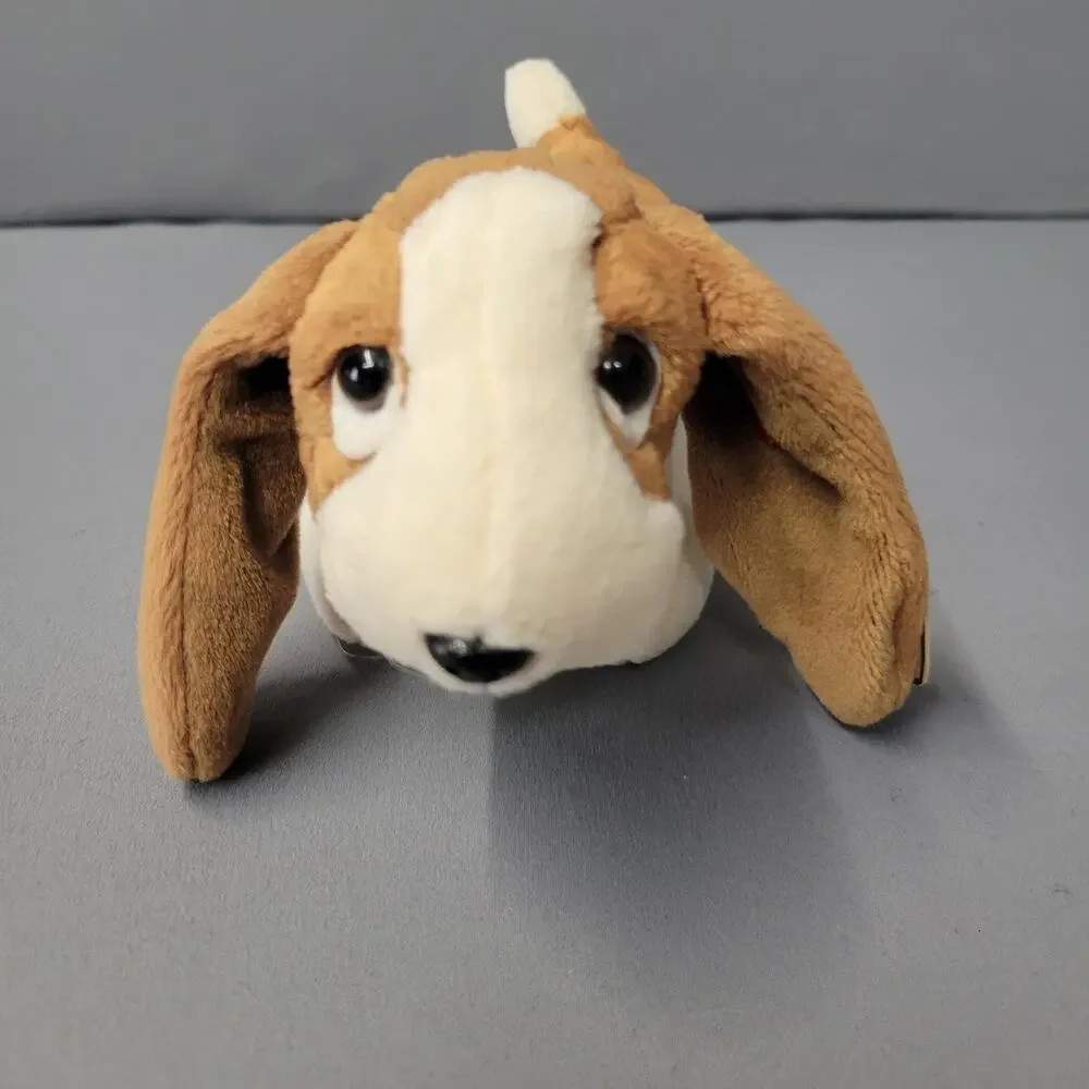 Vintage Ty‎ Beanie Baby Tracker Basset Hound Dog 1997 Plush Toy Tags 90s Gift